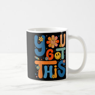 Got This Testing Day Groovy Motivational Teacher S Coffee Mug