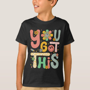 Got This Testing Day Groovy Motivational Teacher S T-Shirt