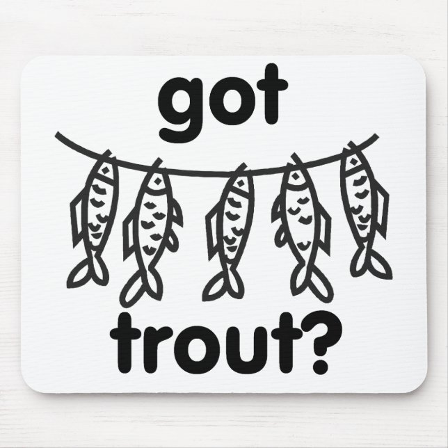got trout mouse pad (Front)
