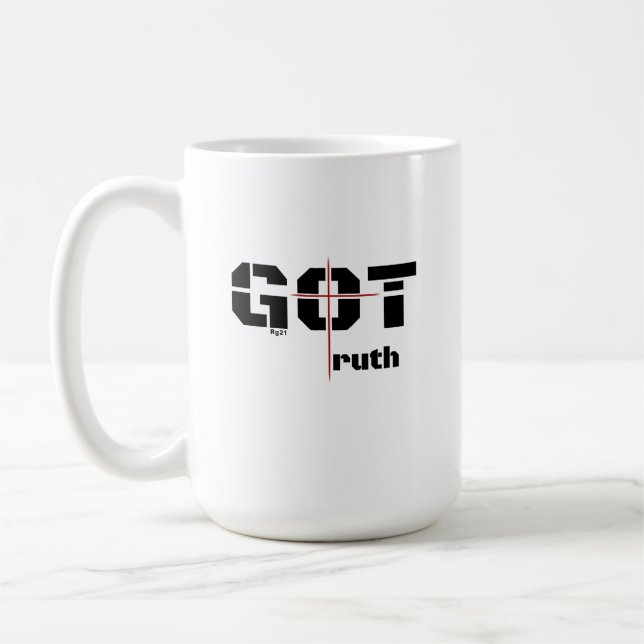 Got Truth Cross Coffee Mug (Left)