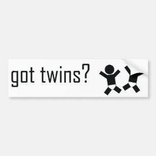 Got Twins? Bumper Sticker