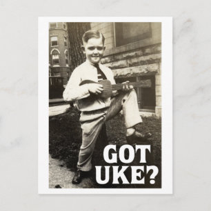 Got Uke? Postcard