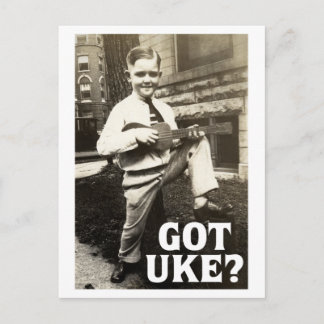 Got Uke? Postcard