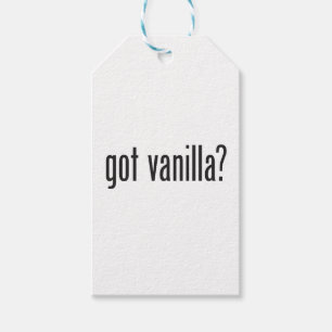 got vanilla gift tags