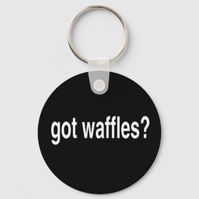 Got Waffles Keychain (Front)