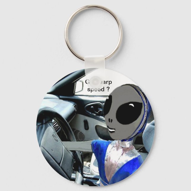 Got Warp Speed? Keychain (Front)