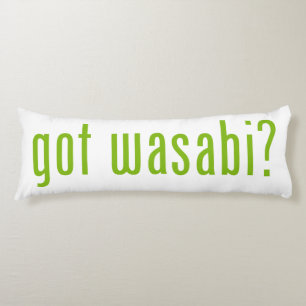 got wasabi? body pillow