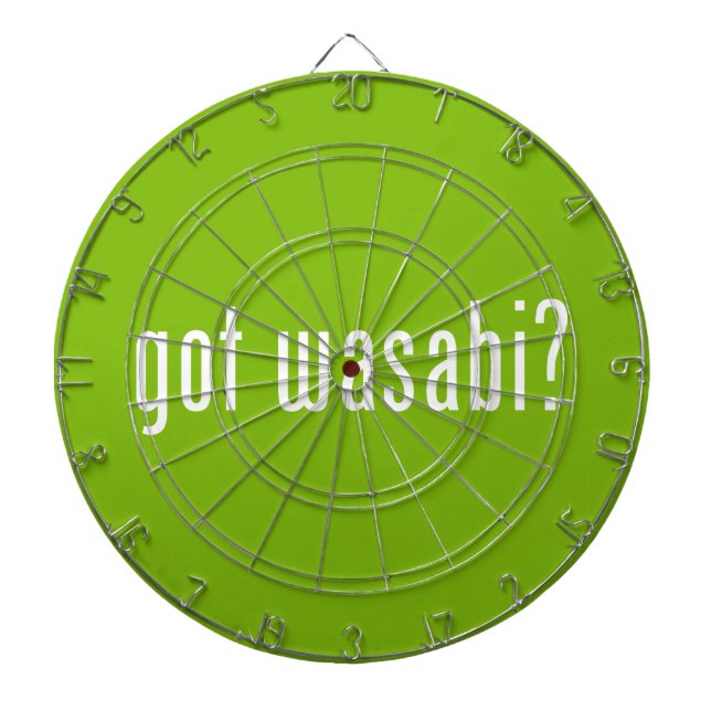got wasabi? dartboard (Front)