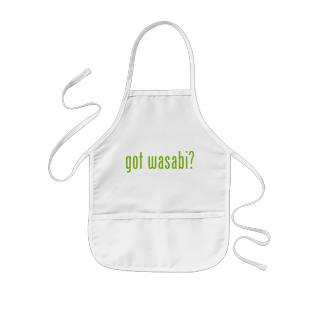 got wasabi? kids apron (Front)