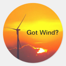 Got Wind? Sticker