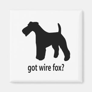 Got Wire Fox Magnet