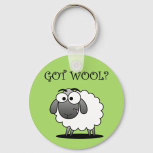 GOT WOOL? KEYCHAIN