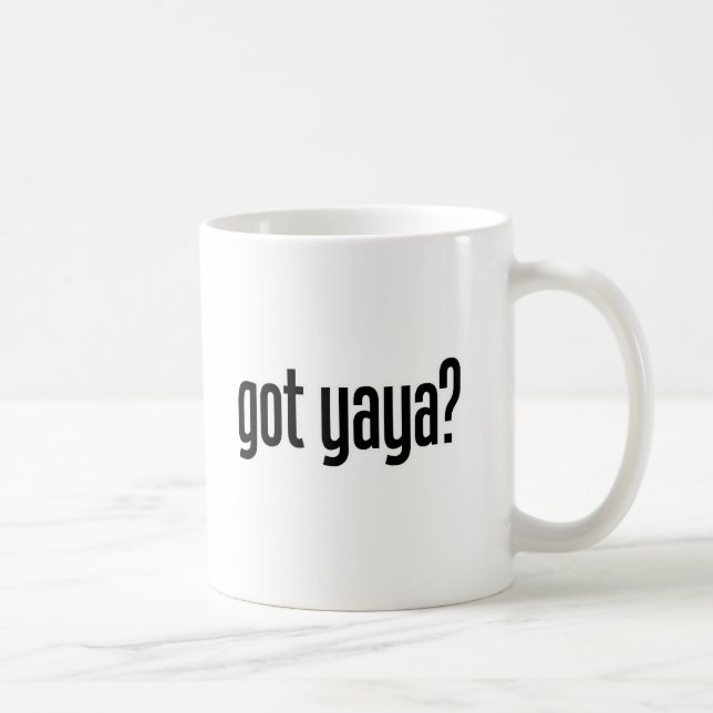 got yaya coffee mug (Right)