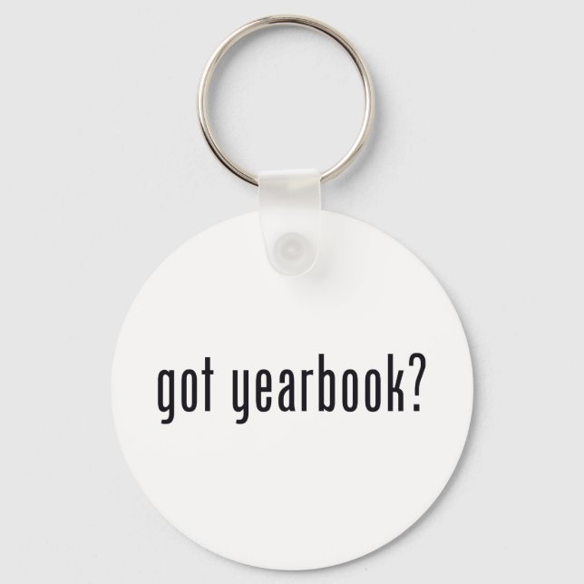 got yearbook? keychain (Front)