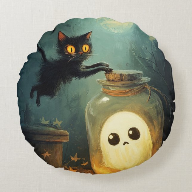 Got You Round Pillow (Front)