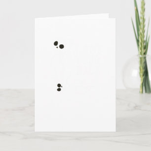 Got Your Back Skeleton Funny Halloween Card