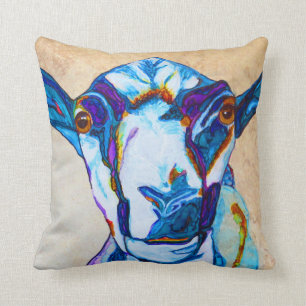 Got your goat! throw pillow