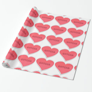 Gotcha Adoption Design Wrapping Paper