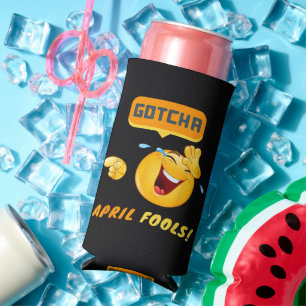 GOTCHA - April Fool's Day Funny Seltzer Can Cooler