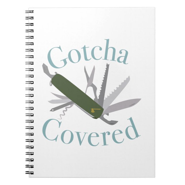 Gotcha Covered Notebook (Front)