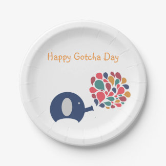 Gotcha Day Party Plate