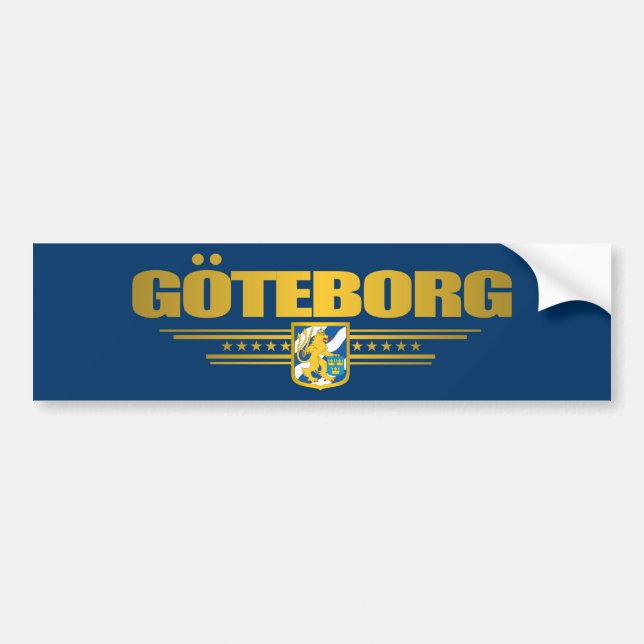 Goteborg Bumper Sticker (Front)
