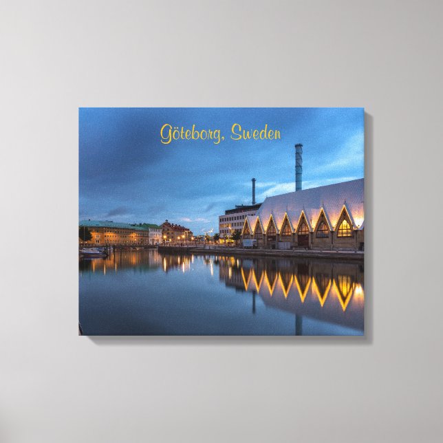 Göteborg, Sweden - Canvas Print (Front)
