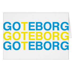 GOTEBORG Swedish Flag