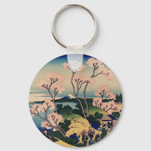 Goten-Yama Hill, Shinagawa on the Tōkaidō Keychain