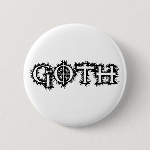 Goth 2 Inch Round Button