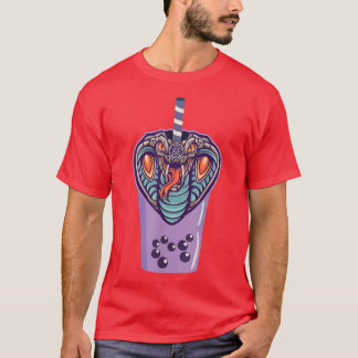 goth and bubble tea snake goth snake T-Shirt