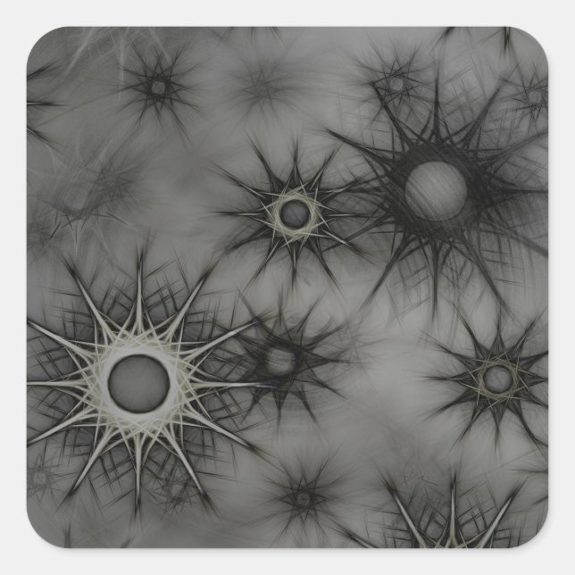 Goth autocollants de flocon de neige (Devant)