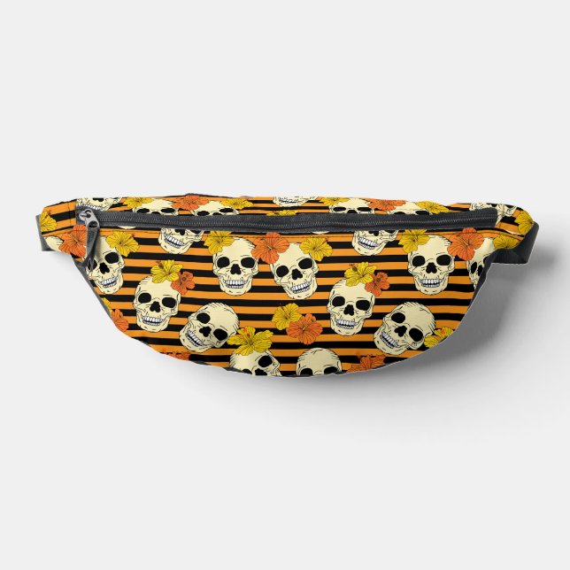 Goth Crânes et fleurs Halloween floral (Poser)