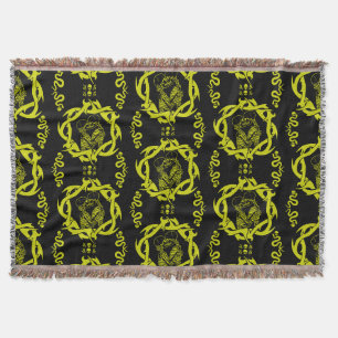 Goth Dark Romantic Lovers Gift Throw Blanket