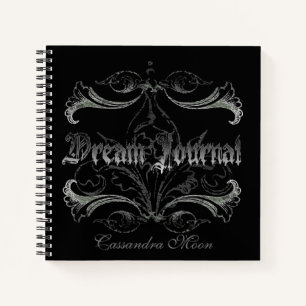 Goth Dream Journal Personalized
