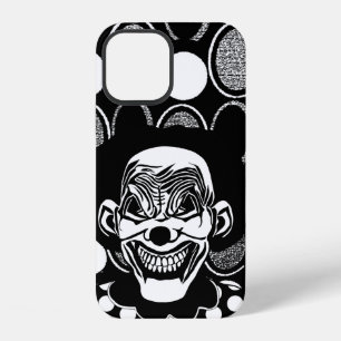 goth Evil Monster creepy Clown Scary Circus art iPhone 12 Case