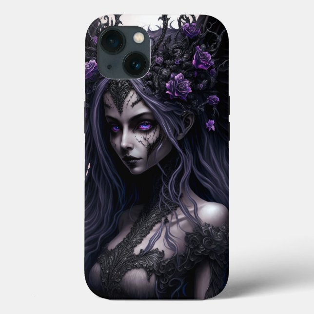 Goth Fairy Dark Fantasy Art Case-Mate iPhone Case (Back)