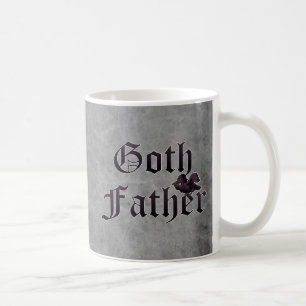 Goth Father with Raven Coffee Mug