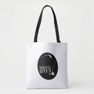 Goth Girl Aesthetic Material Girl Dead Ghost Girl Tote Bag