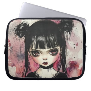 Goth Girl Laptop Sleeve