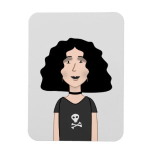 Goth girl magnet
