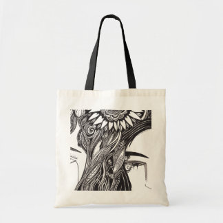 Goth Girl Tote Bag