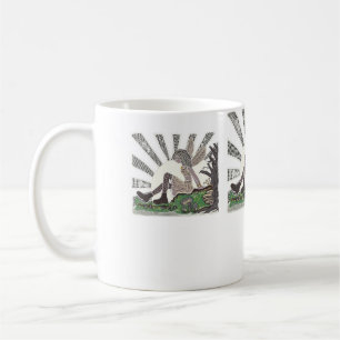 Goth Girl Whimsigoth Fairy Oversized Coffee Mug