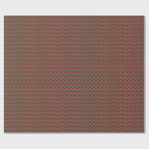 goth girls salmon wrapping paper