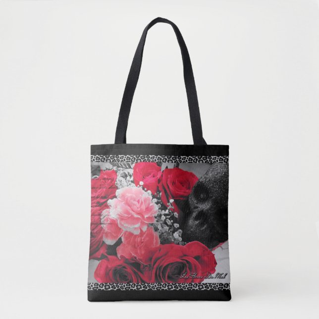 Goth Glam Tote Bag (Front)