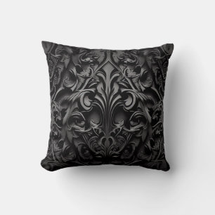 Goth Gothic Design Throw Pillow
