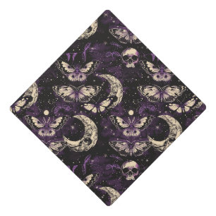 Goth Graduation Cap Topper
