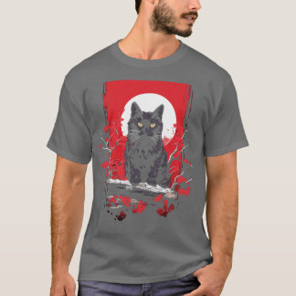 Goth Kawaii  Cat Gifts Men Girls Womens Cat 2 T-Shirt