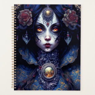 Goth Lady Gothic Fantasy Art Planner