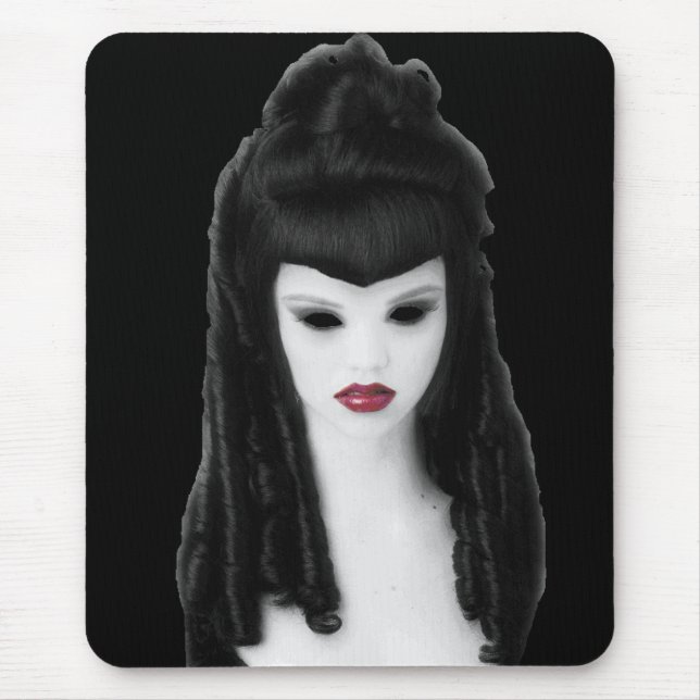 Goth Lady Mousepad (Front)
